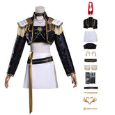 Kpop Demon Hunters Mira Cosplay Costume Golden Black Golden Dance Halloween Suit ACcosplay