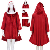 Red One Christmas Costume Suit Who Cosplay Suit Poncho Adult Poncho Tennant Outfit ACcosplay