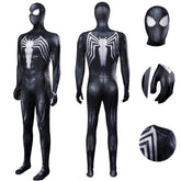 Spider-Man 2 Venom Symbiote Black Suit Cosplay Bodysuit Top Level