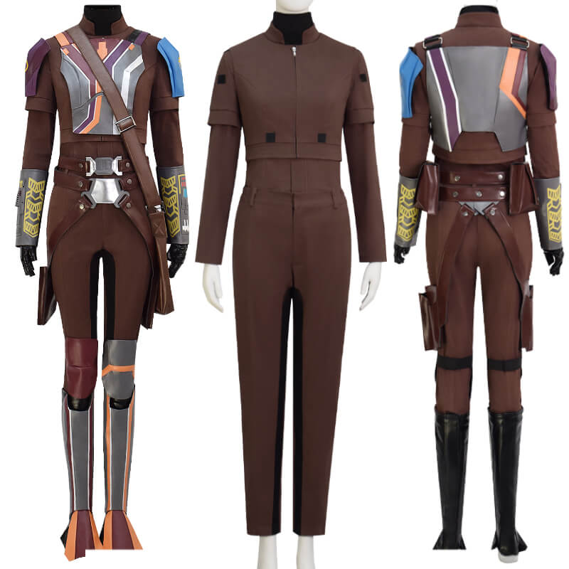 Sabine Wren Cosplay Star Wars Ahsoka Series Costume Halloween Carnival Suit New Version