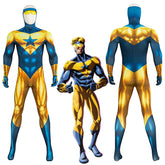 Animed Booster Gold Cosplay Michael Jon Carter Costume Jumpsuits Halloween Carnival Suit