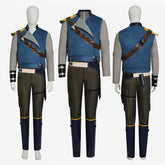 Star Wars Jedi: Survivor Cosplay Cal Kestis Costume Leather Vest Full Set Halloween Suit