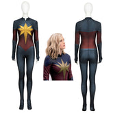 Captain Marvel Costumes The Marvel 2 Superhero Carol Danvers Jumpsuit Cosplay Costume