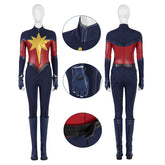 Carol Danvers Suit Amazing Captain Supergirl Cosplay Costumes Halloween Battle Suit
