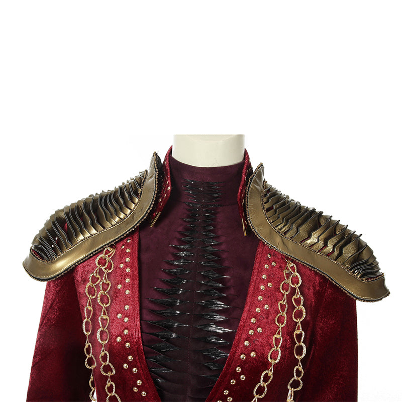 Cersei Lannister Cosplay Game of Thrones Season 8 Costume Red Queen Dress Suit