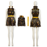 Elemental Ember Lumen Cosplay Costume Fire Women Ember Dress Halloween Outfit