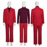 Ghost Power Cosplay Costume Power Season 3 Red Suit Halloween Outfit
