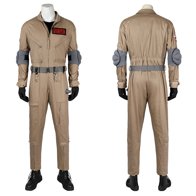 Ghostbusters Frozen Empire Cosplay Costume Gary Grooberson Jumpsuit Unifrom Halloween Party Suit