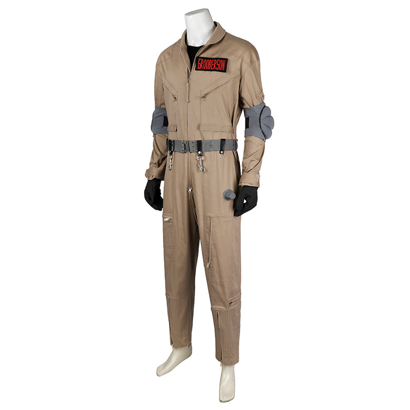 Ghostbusters Frozen Empire Cosplay Costume Gary Grooberson Jumpsuit Unifrom Halloween Party Suit