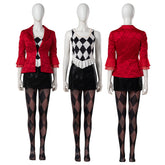 Joker: Folie à Deux Harley Quinn Lady Gaga Cosplay Costume Halloween Carnival Suit