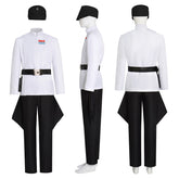 Star Wars Cosplay Imperial Military Uniform Costume Halloween Suit White Version