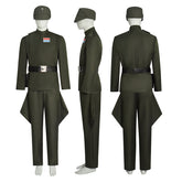 Star Wars Grand Moff Tarkin Imperial Officer Cosplay Imperial Military Uniform Dark Green Version