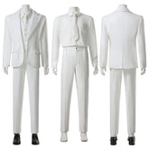 Joker 2 White Suit Joker Arthur Fleck Uniform Cosplay Costume Joker Halloween Outfit