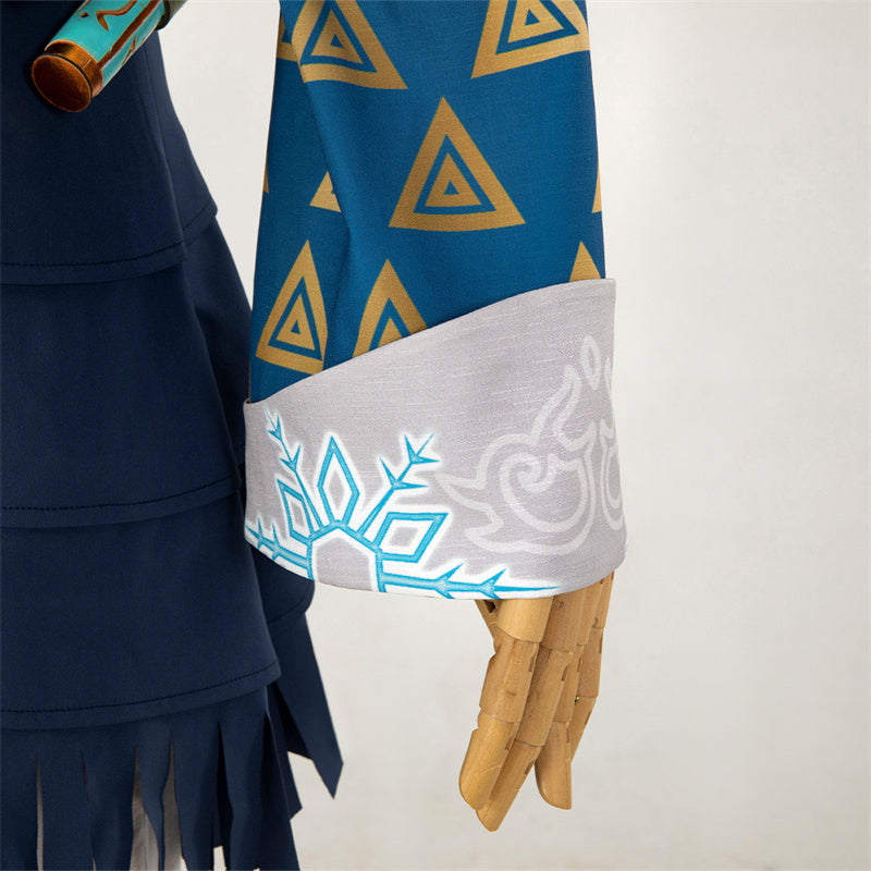 Link Frostbite Armor Set Zelda Tears Of The Kingdom Frostbite Cosplay Costume Halloween Suit