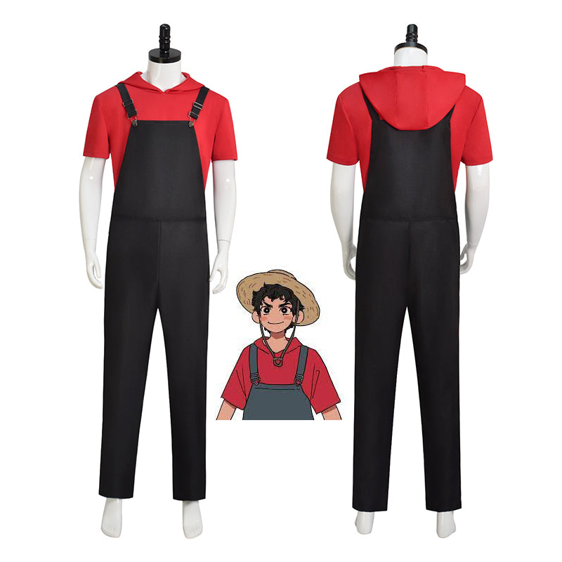 ONE PIECE-Monkey D Luffy Cosplay Costume 1th Red