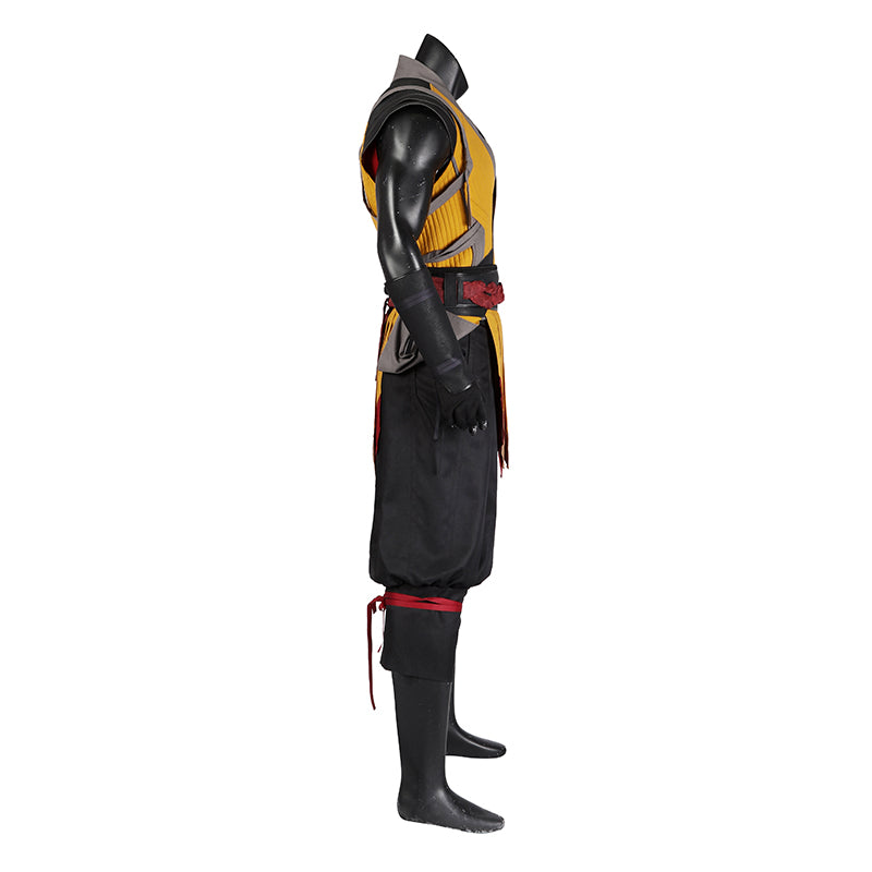 Scorpion MK1 Costume Game Mortal Kombat 1 Cosplay Costumes Halloween Carnival Suit