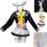 Muse Dash Rin Cosplay Costume Muse Dash Hatsune Miku Collaboration Kagamine Rin Uniform Halloween Suit