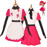 Hazbin Hotel Niffty Cosplay Costume Anime Maid Dress Halloween Carnival Suit