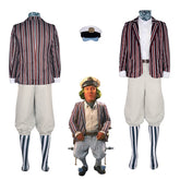 Oompa Loompa Cosplay Willy Wonka Chocolate Factory Costume Halloween Party Suit