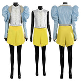 Poor Things Bella Baxter Cosplay Costume Emma Stone Bella Outfit Halloween Party Suit