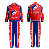 Ricky Bobby Cosplay Talladega Nights Cal Naughton Jr. Costume Racing Uniform Halloween Carnival Suit