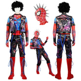 Spider-Man: Across the Spider-Verse Cosplay Hobie Brown Spider-Punk Costume Outfit