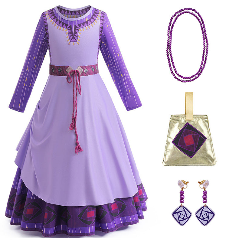 Wish Asha Cosplay 2023 Wish Princess Asha Costume Dress Christmas Part –  ACcosplay