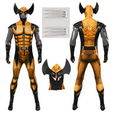 Future Revolution Wolverine Cosplay Costume Superhero Revolution Jumpsuit With Claws