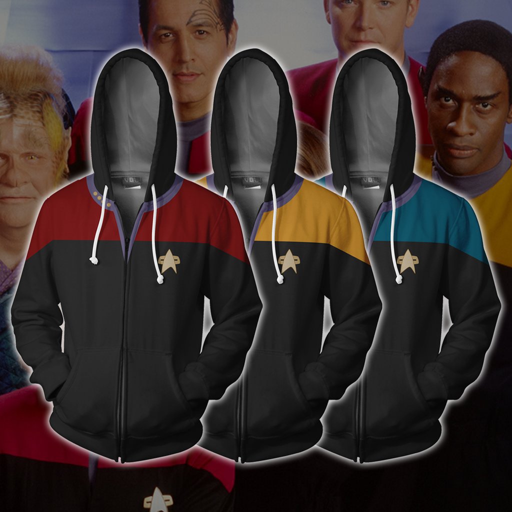 Star Trek: Deep Space Nine / Voyager 3D hoodie Cosplay - ACcosplay