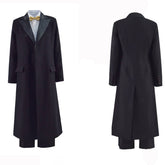 ACcosplay 13th Doctor Black Coat Doctor Who 13th Doctor Coat Jodie Whittaker Cosplay Outfit