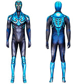 2023 Blue Beetle Costume First Look Cosplay Bodysuit For Men Halloween Outfits