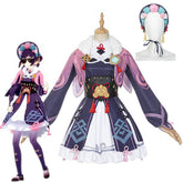 Game Yunjin Costumes Genshin Impact Halloween Cosplay Outfit (Upgrade Version)