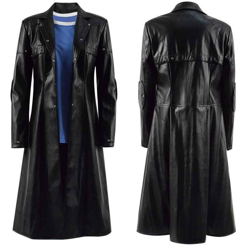 Alita Battle Angel Alita Coat Black Jacket Cosplay Costume - ACcosplay