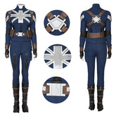 Captain America Peggy Carter Costume What If Carter Halloween Suit Women Outfit ACcosplay