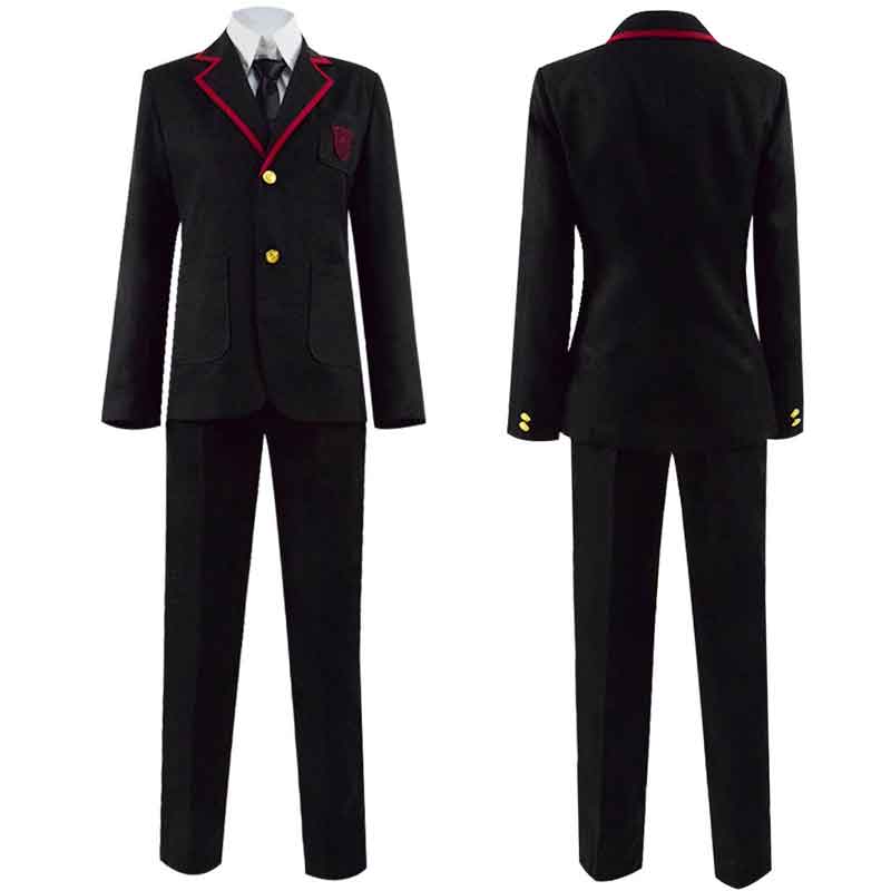 ACcosplay Black Deadly Class School Uniform Women Cosplay Costume 2019 - ACcosplay