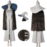 Elden Ring Ranni Costume the Witch Cloak Halloween Cosplay Outfit with Hat ACcosplay
