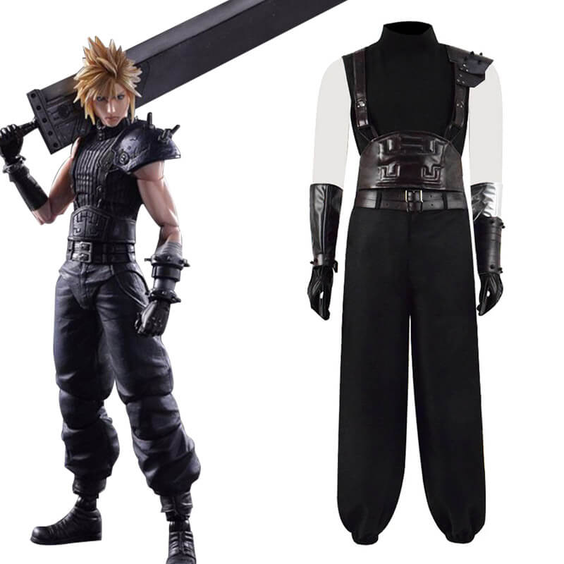 Final Fantasy VII Remake Cloud Strife Cosplay Costume For Sale 2019 ACcospaly - ACcosplay