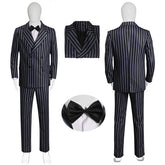 Gomez Addams Costume Wednesday Addams Family Addams Gomez Suit Halloween Outfit