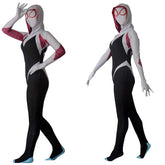 Women Zentai Suit Spider Lycra Spandex Gwen Stacy Cosplay Costume Adults Kids - ACcosplay