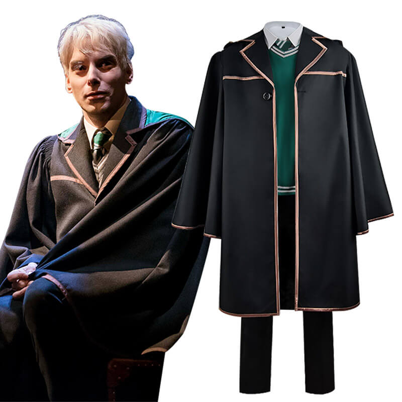 Harry Potter And The Cursed Child Slytherin Robe Sweatshirt Cosplay Costume - ACcosplay