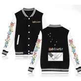 2022 Heartstopper Baseball Jacket Print Fleece Winter Coat ACcosplay