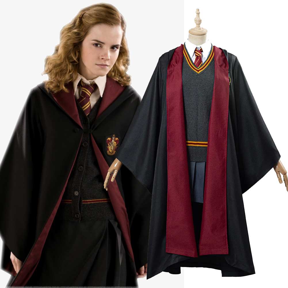 Hermione Granger Costume Harry Potter Gryffindor School Uniform Women –  ACcosplay