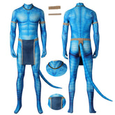 Avatar 2 The Way of Water Jake Sully Costumes 40D Polyester Cosplay Suit ACcosplay