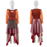 Kids Mary Sanderson Costumes Hocus Pocus Cosplay Halloween Carnival Cosplay Dress