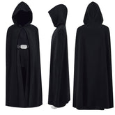 Kids Star Wars Anakin Skywalker Cosplay Outfit Boys Black Robe Halloween Costume ACcosplay