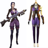 ACcosplay League of Legends Arcane Caitlyn Cosplay Costumes LOL Caitlyn Halloween Outfit