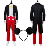 Mickey Mouse Costumes Tuxedo Halloween Cosplay Costume Magician Uniform Suit