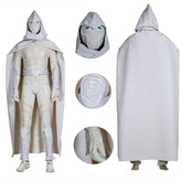Moon Knight Cosplay Costume Suit Classic Moon Kight White Halloween Cosplay Suit