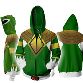 Power Ranger Hoodie 3D Printed Jacket Adult Pullover Zipper Coat - ACcosplay