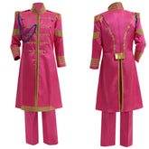 Sgt.pepper the Beatles Costume Outfit Sgt Pepper's Lonely Hearts Club Band Uniform PinK Color